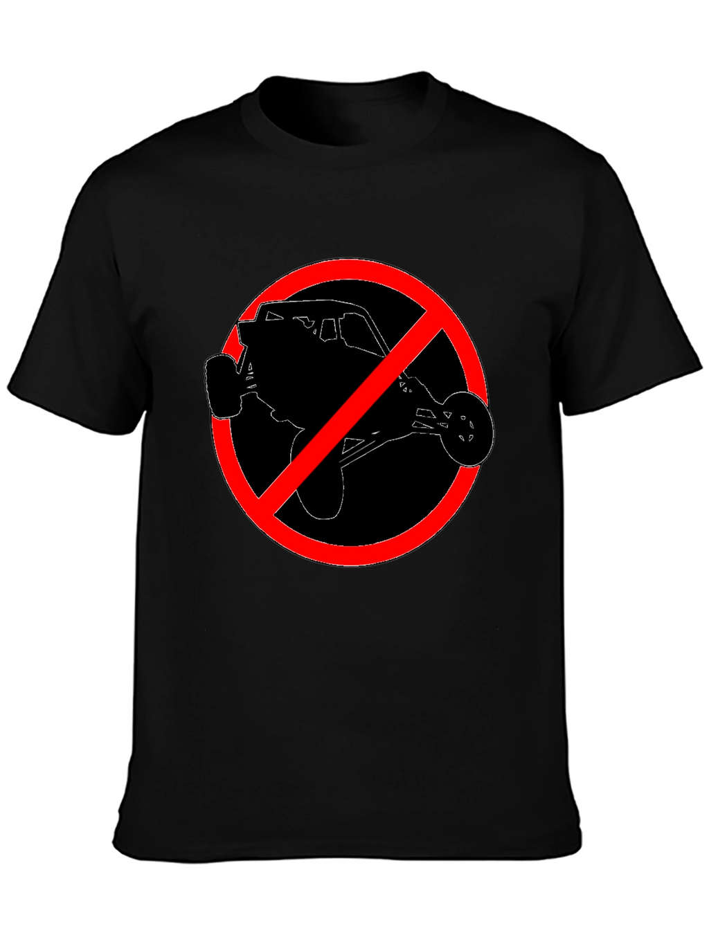 No Buggy Zone Black T-Shirt