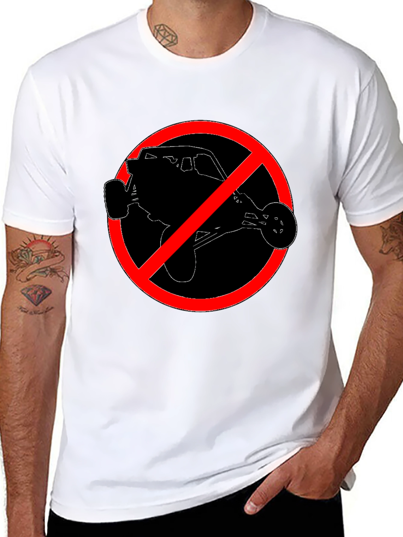 No Buggy Zone Black T-Shirt