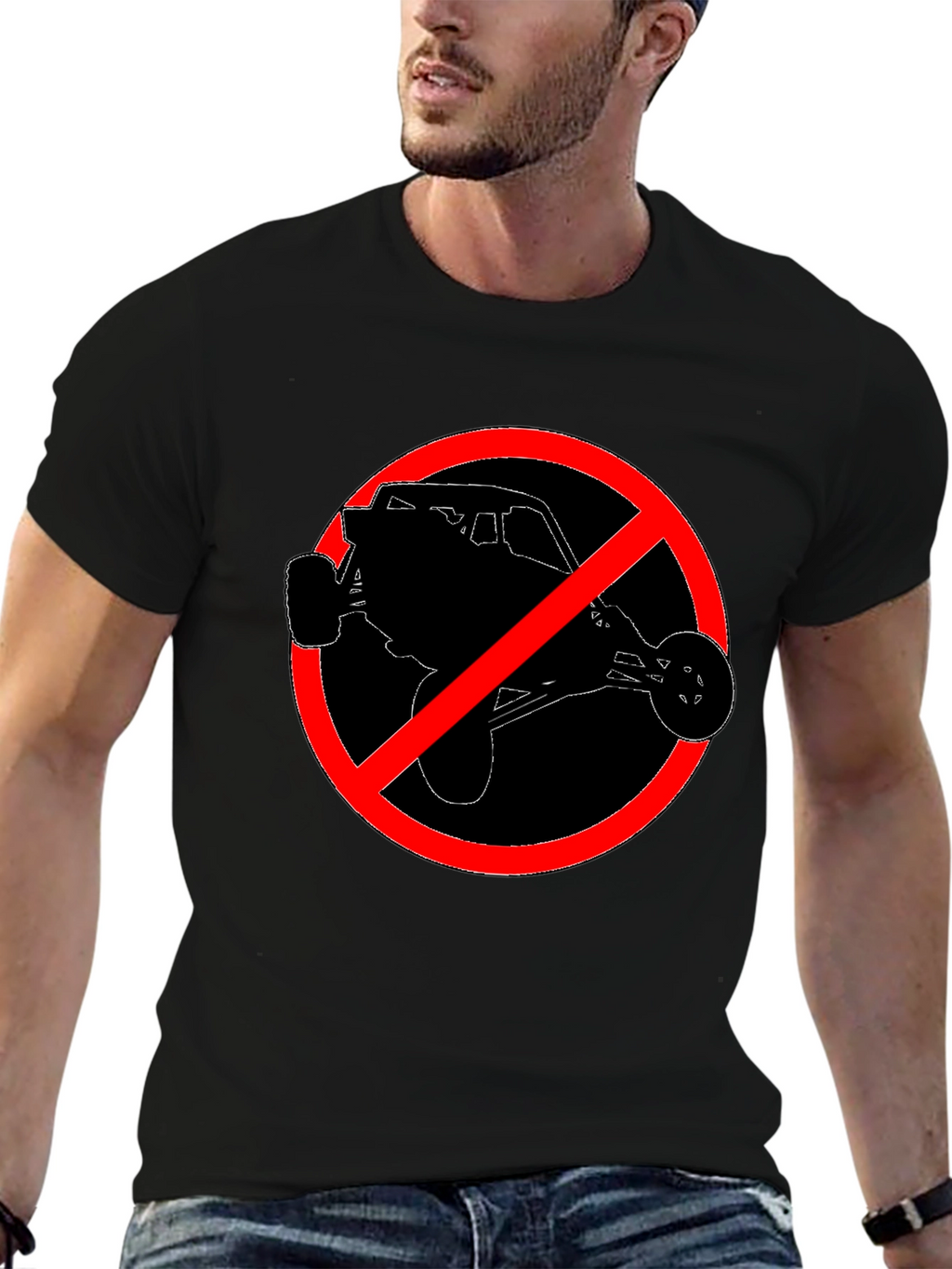 No Buggy Zone Black T-Shirt