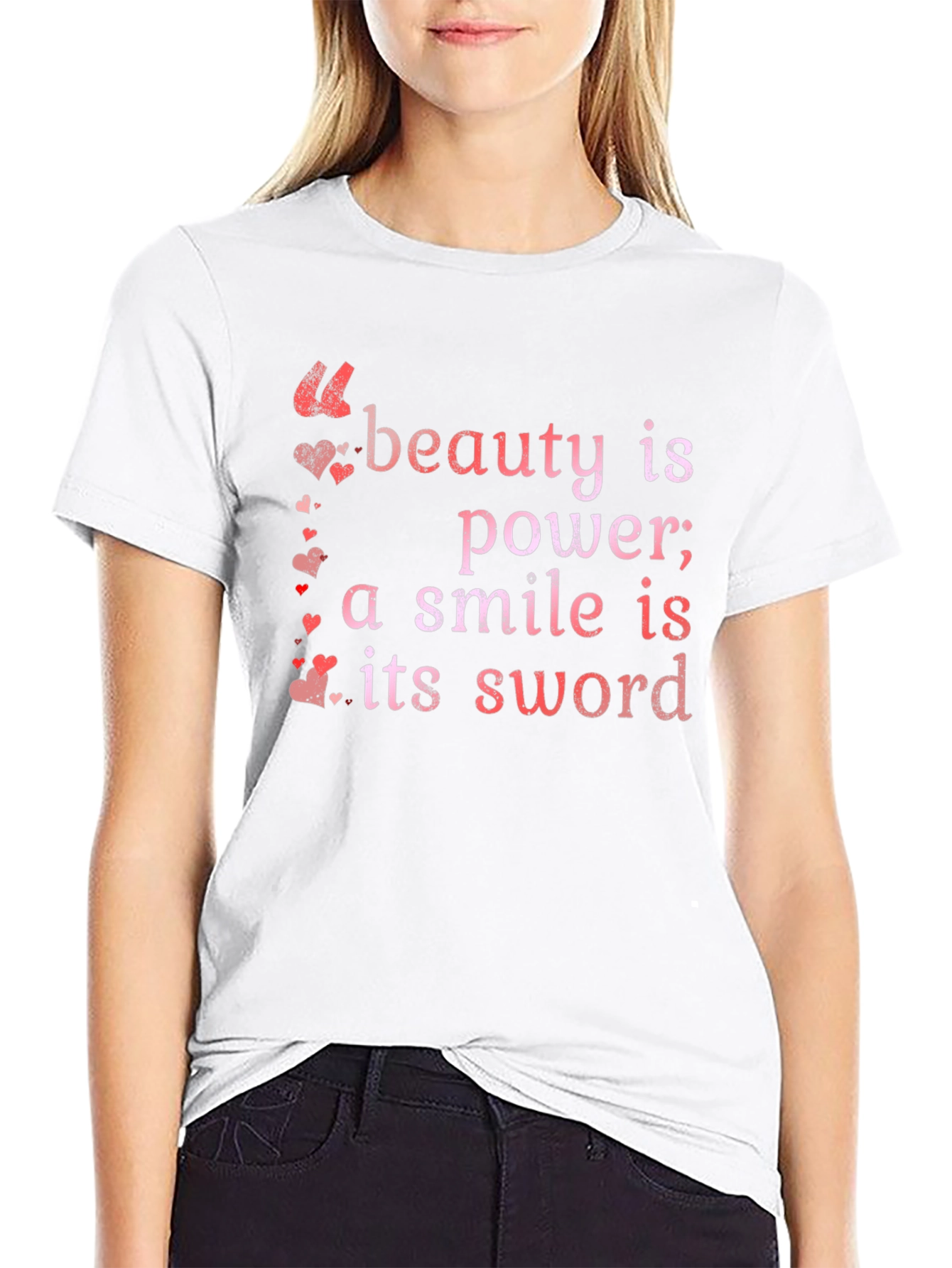 Beauty is Power Graphic Tee