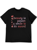 Beauty is Power Graphic Tee