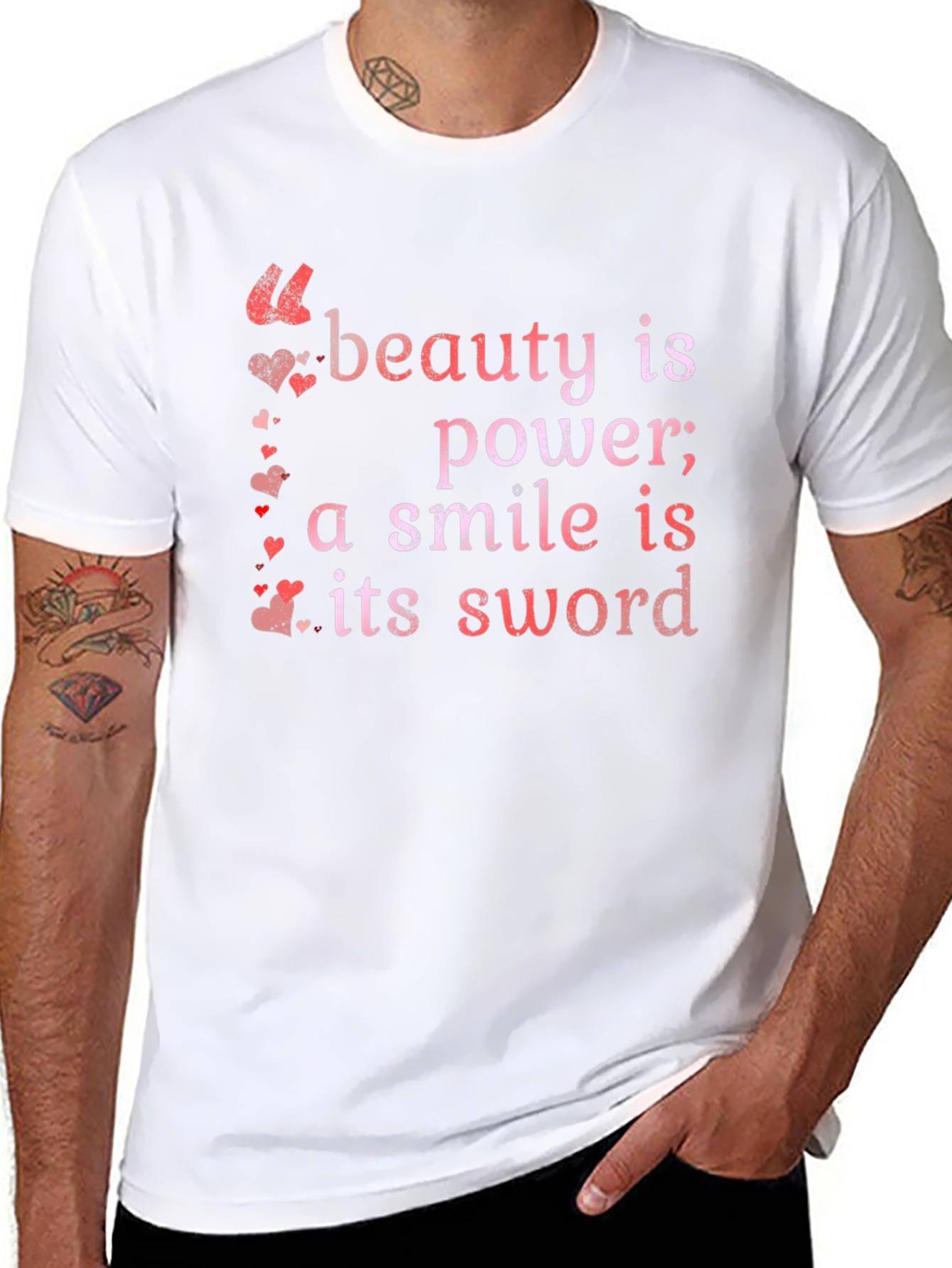 Beauty is Power Graphic Tee