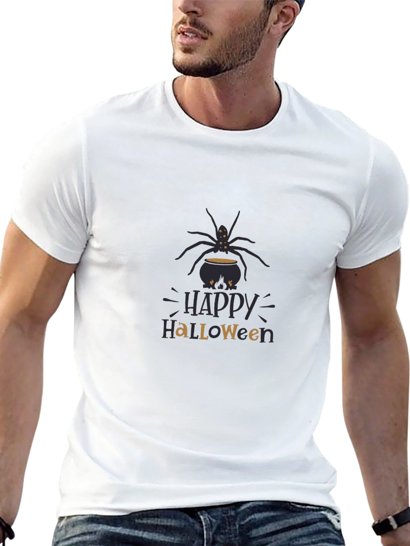 Happy Halloween Spider T-Shirt