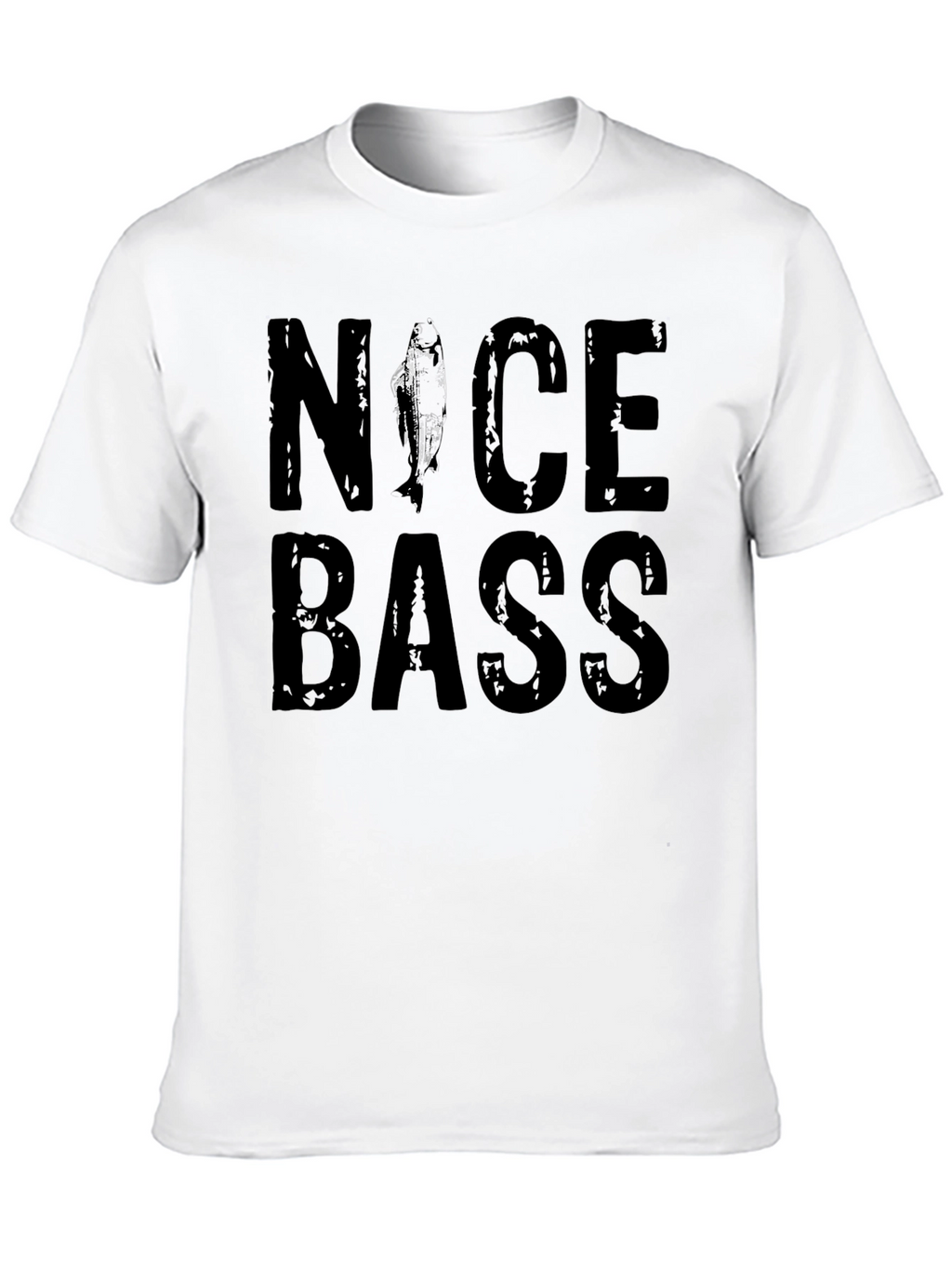 Nice Bass Graphic Tee - Fishing T-Shirt