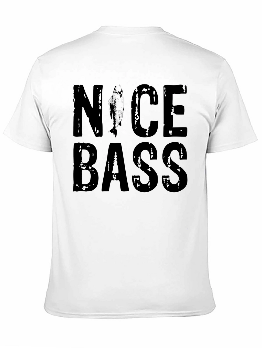 Nice Bass Graphic Tee - Fishing T-Shirt