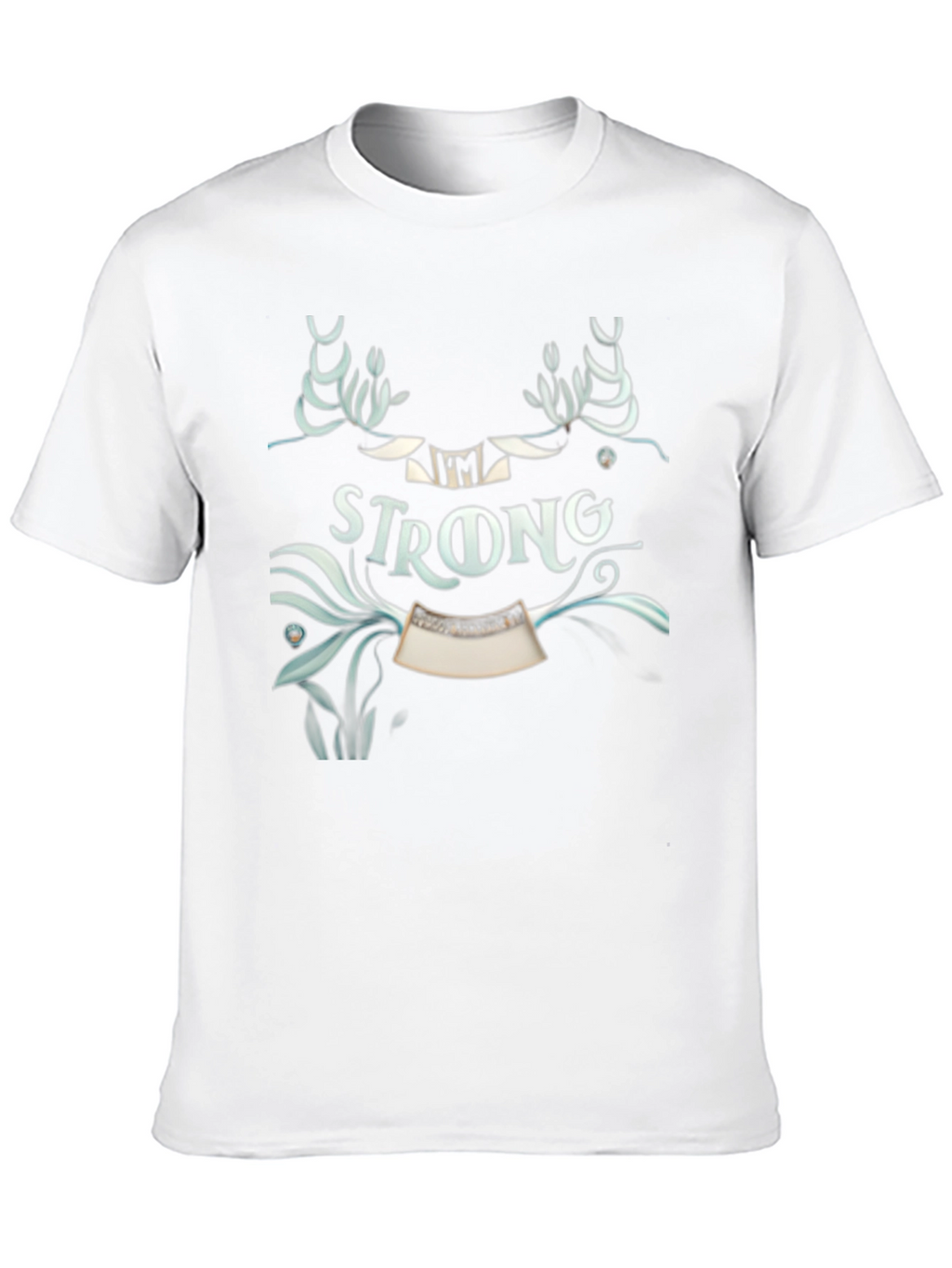Im Strong Graphic Tee - Black