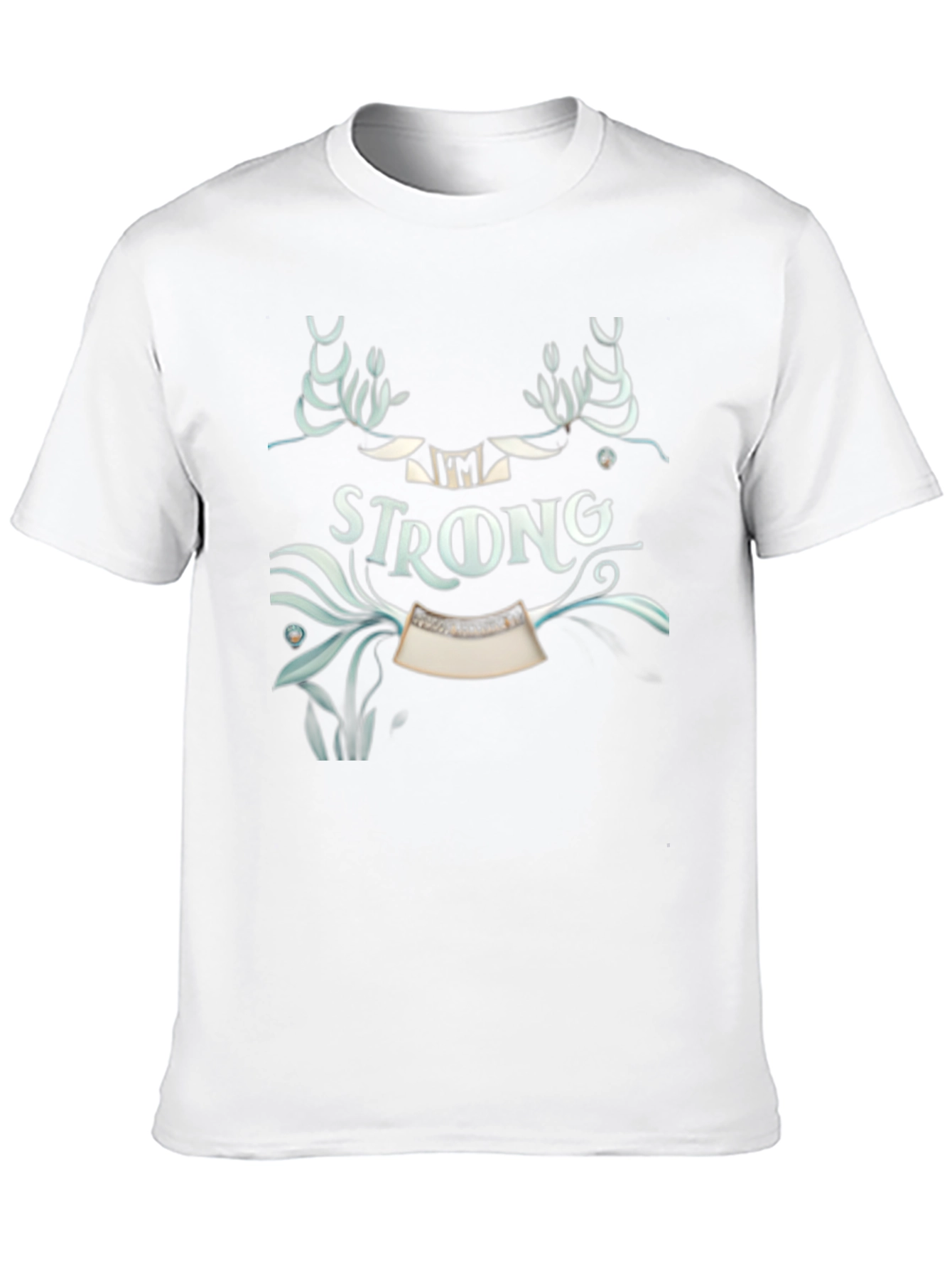 Im Strong Graphic Tee - Black