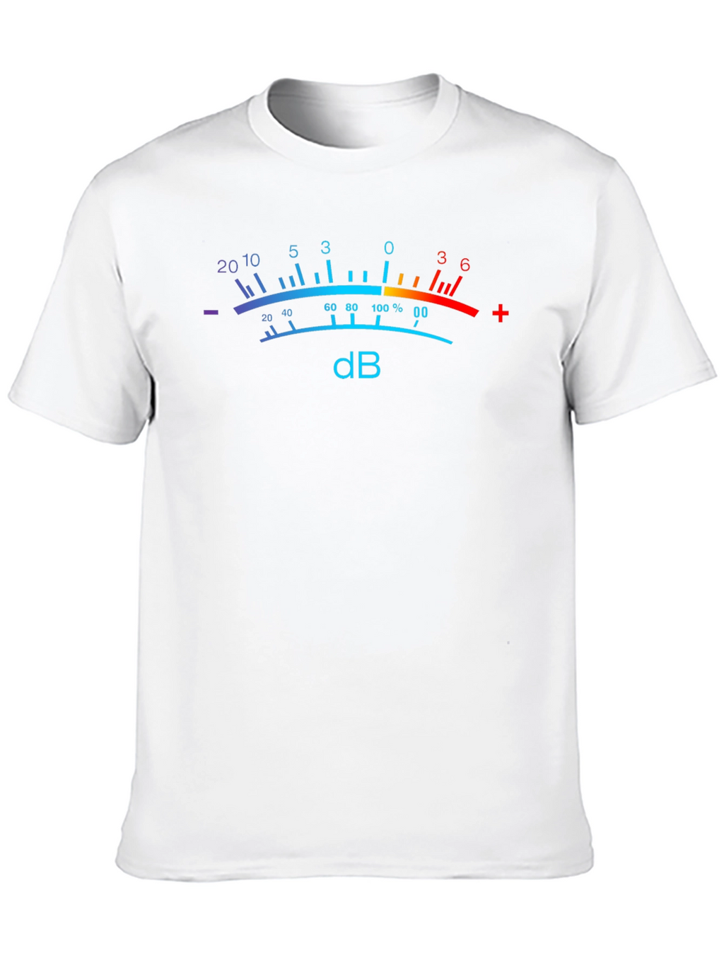 dB Meter Graphic Tee - Sound Level T-Shirt