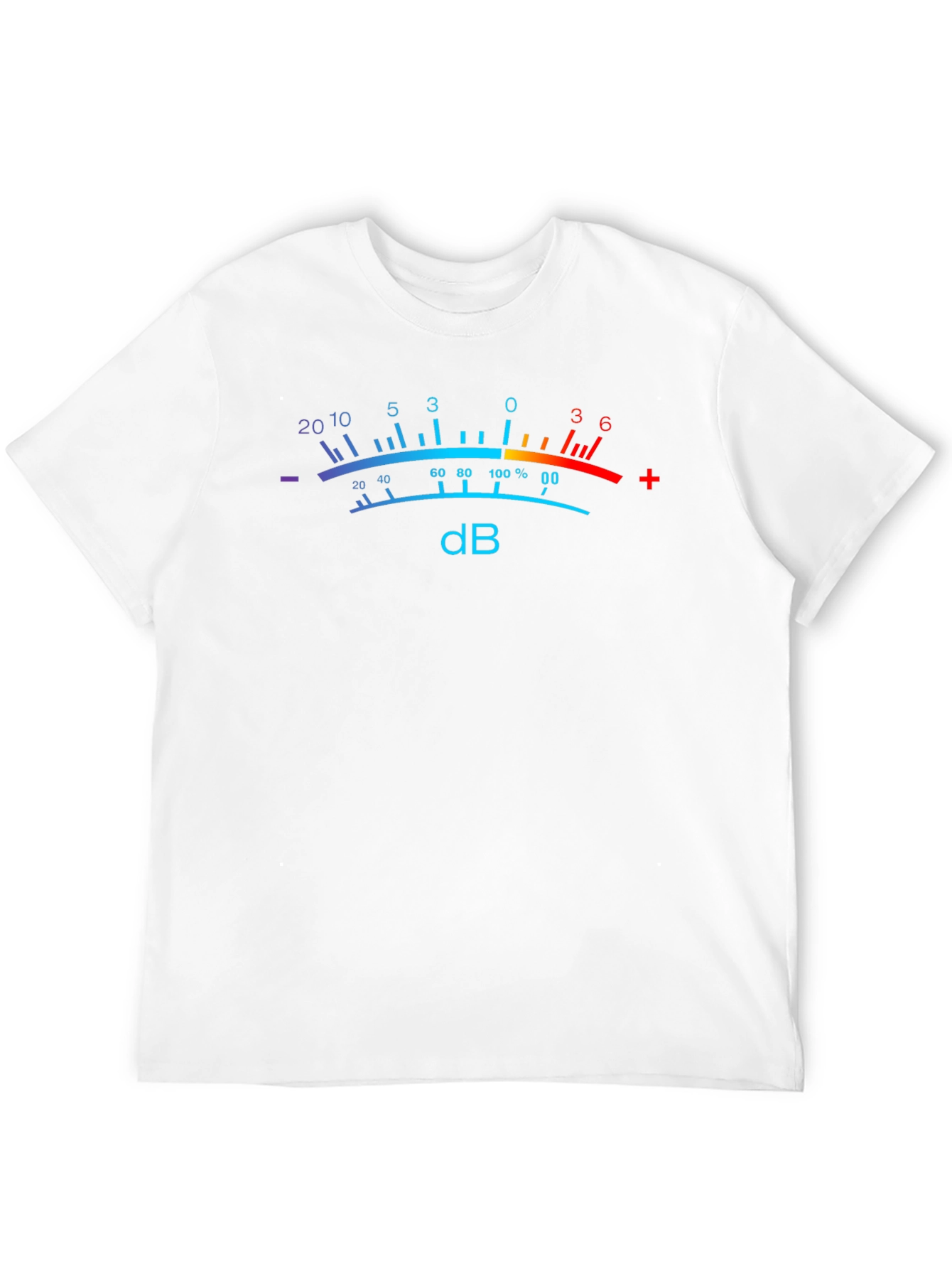 dB Meter Graphic Tee - Sound Level T-Shirt