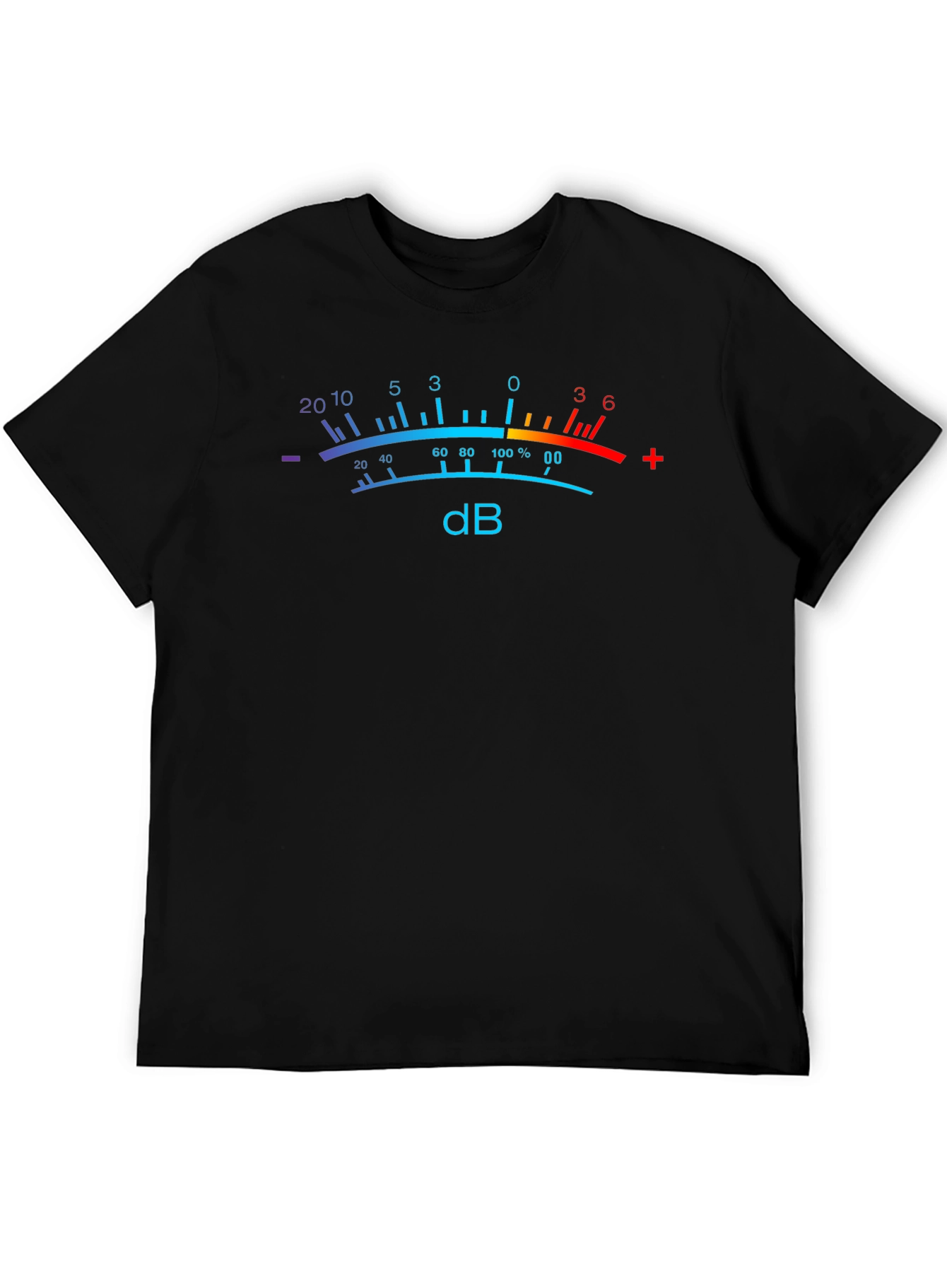 dB Meter Graphic Tee - Sound Level T-Shirt