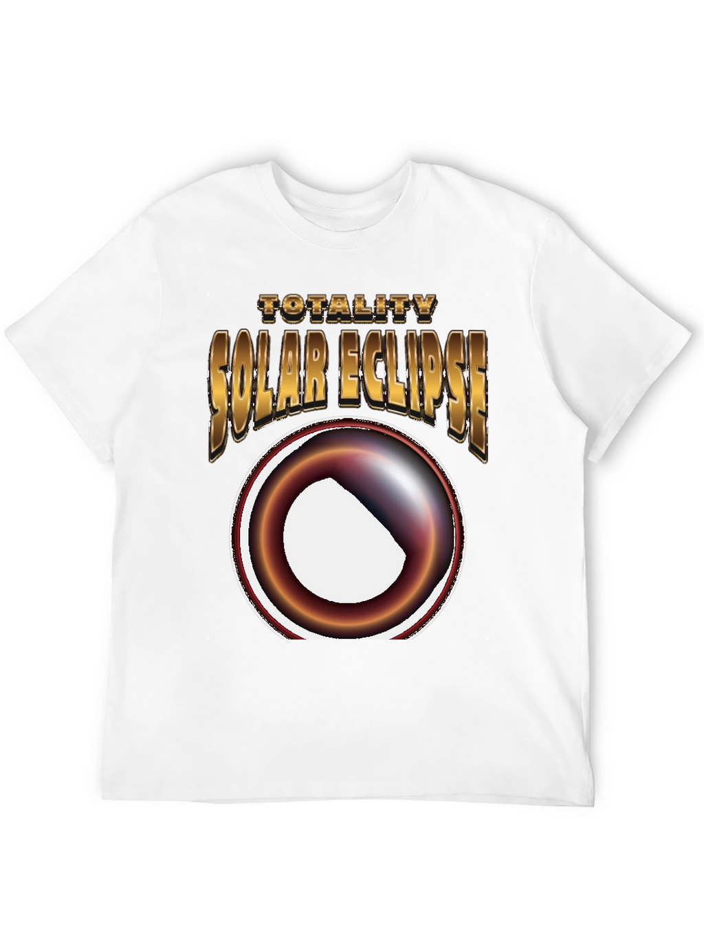Totality Solar Eclipse Black T-Shirt