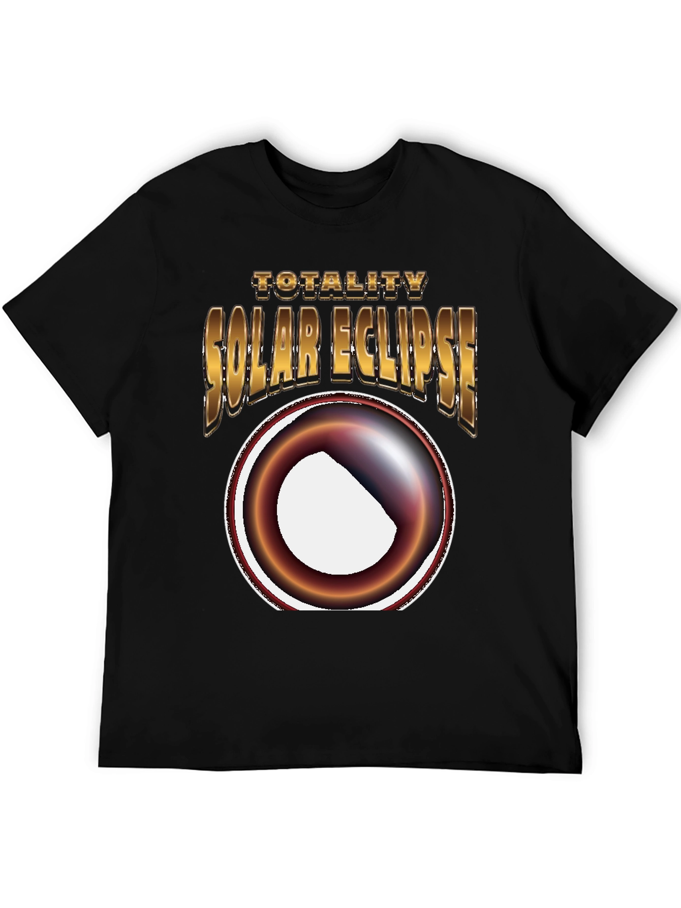 Totality Solar Eclipse Black T-Shirt