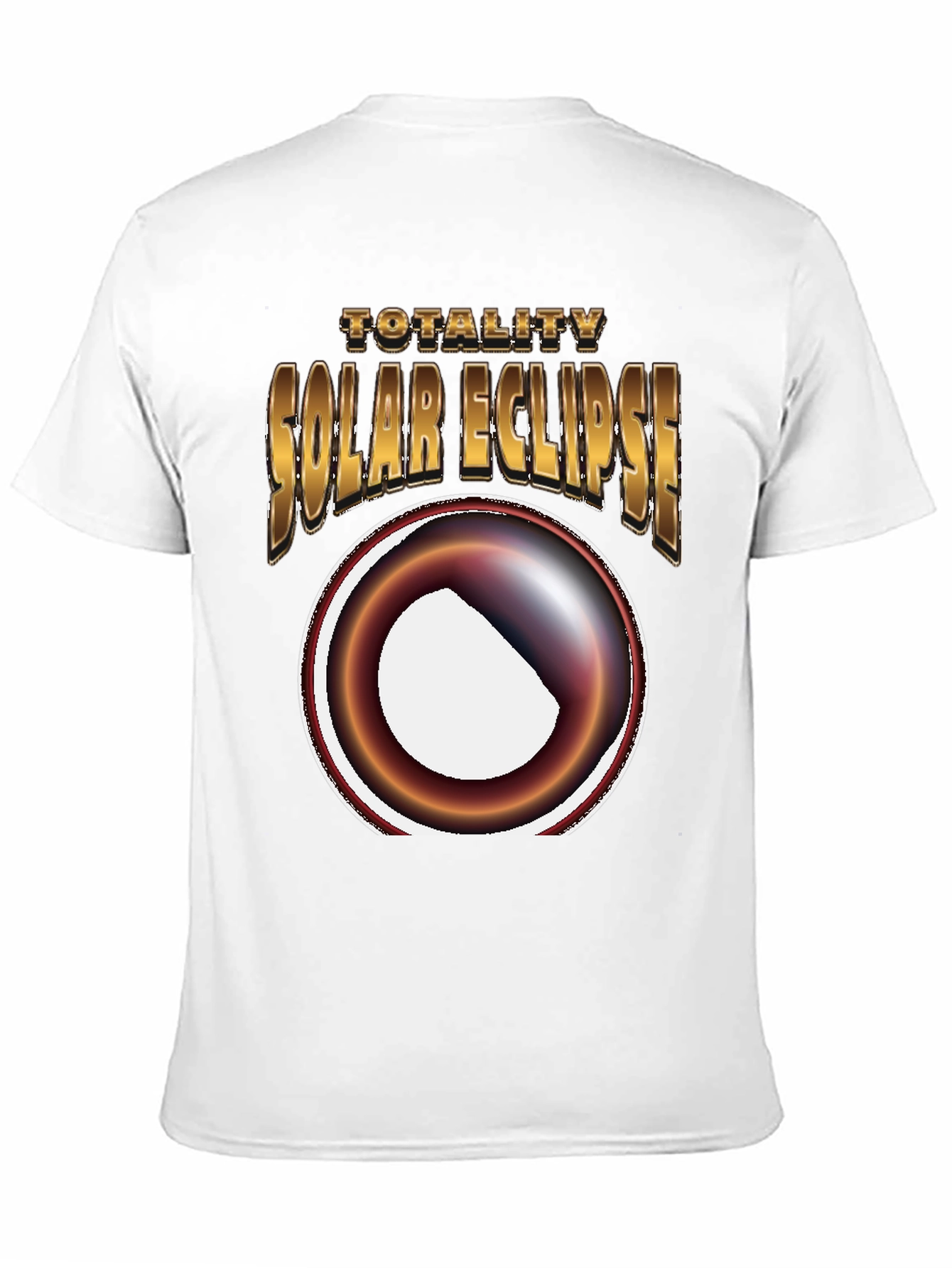 Totality Solar Eclipse Black T-Shirt