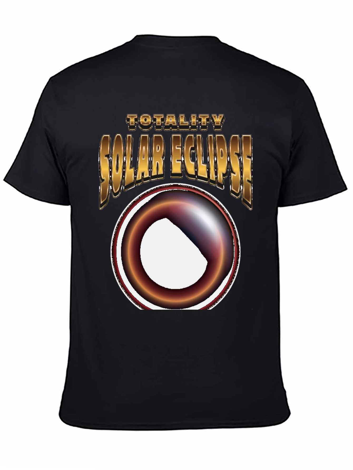 Totality Solar Eclipse Black T-Shirt