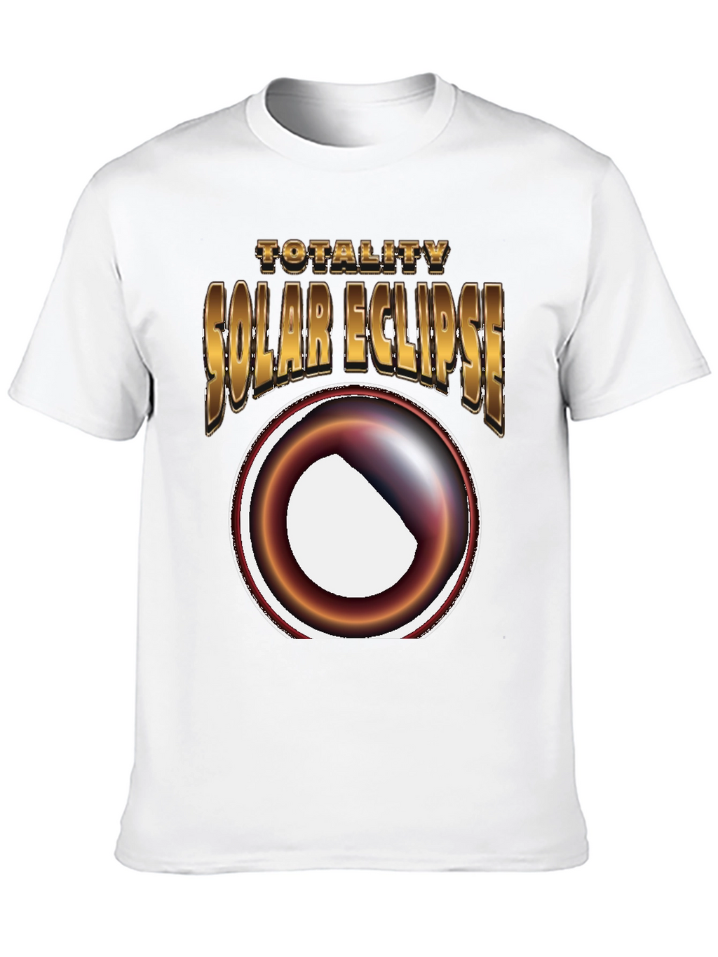 Totality Solar Eclipse Black T-Shirt