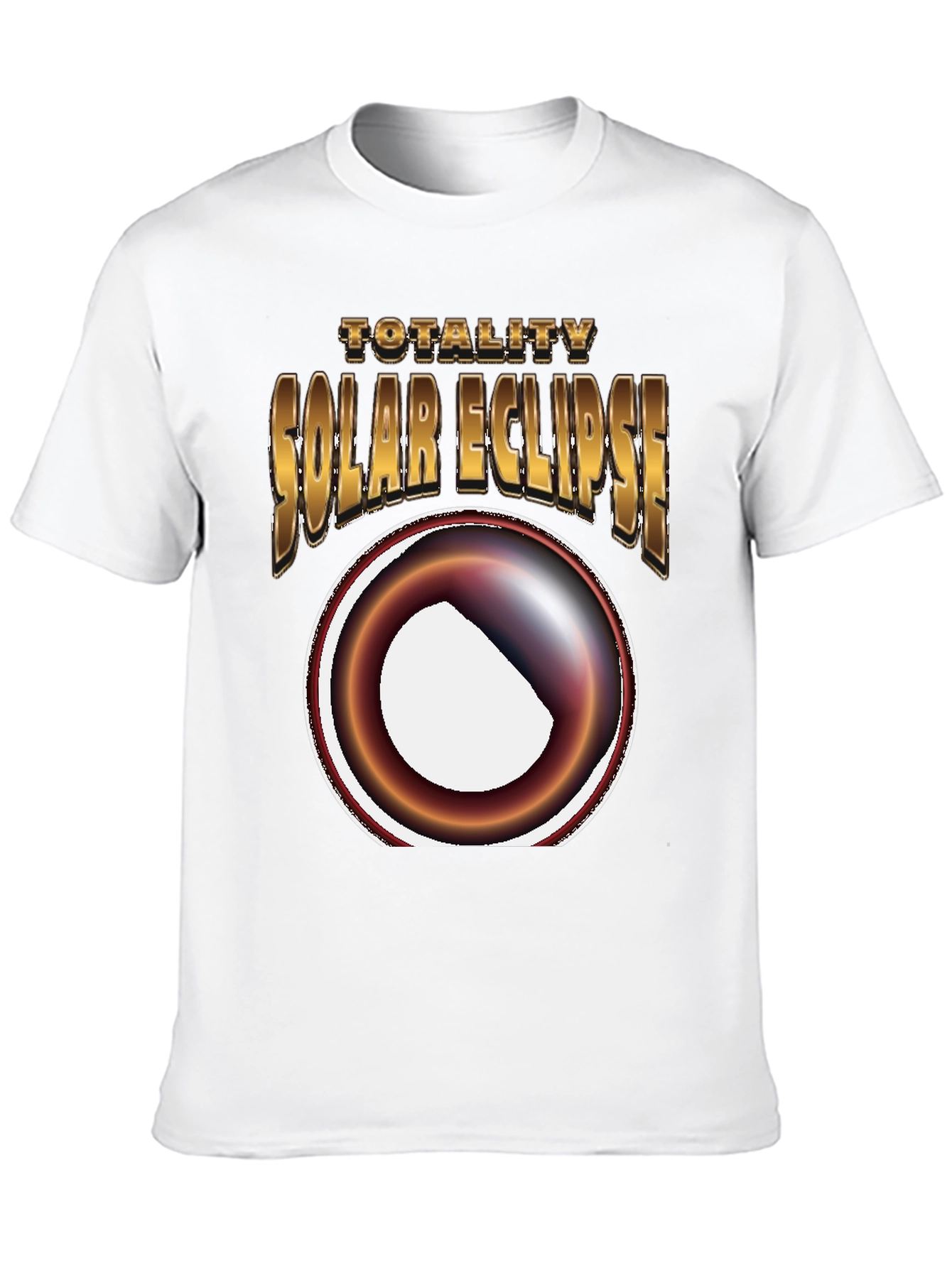 Totality Solar Eclipse Black T-Shirt