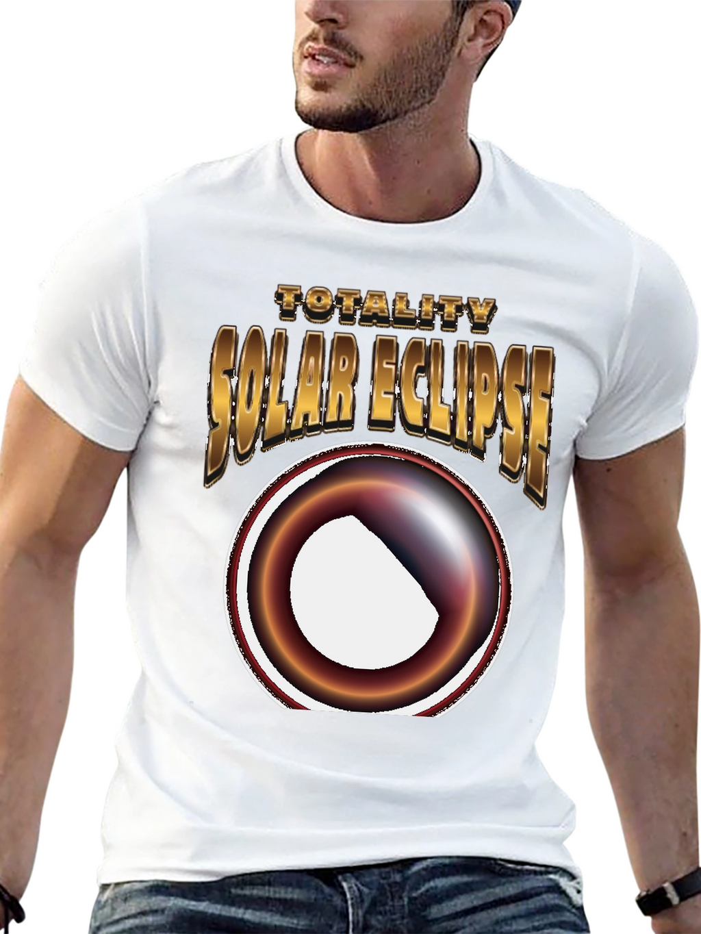 Totality Solar Eclipse Black T-Shirt