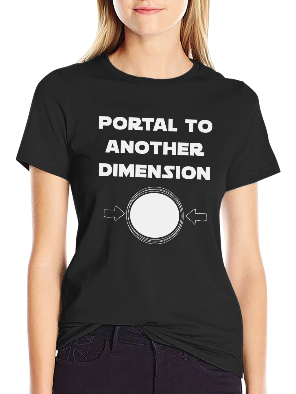 Portal to Another Dimension Graphic T-Shirt