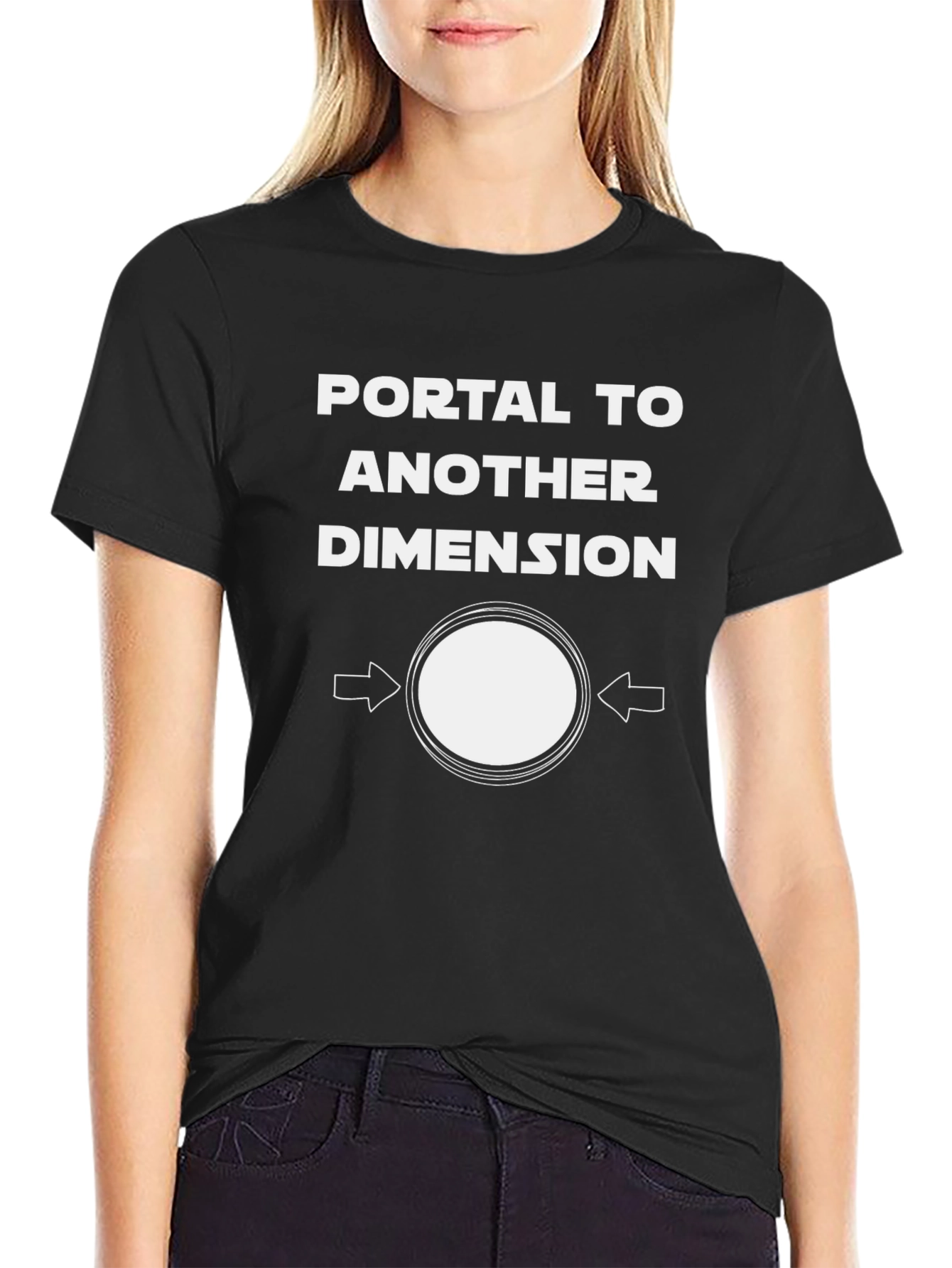 Portal to Another Dimension Graphic T-Shirt