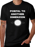 Portal to Another Dimension Graphic T-Shirt