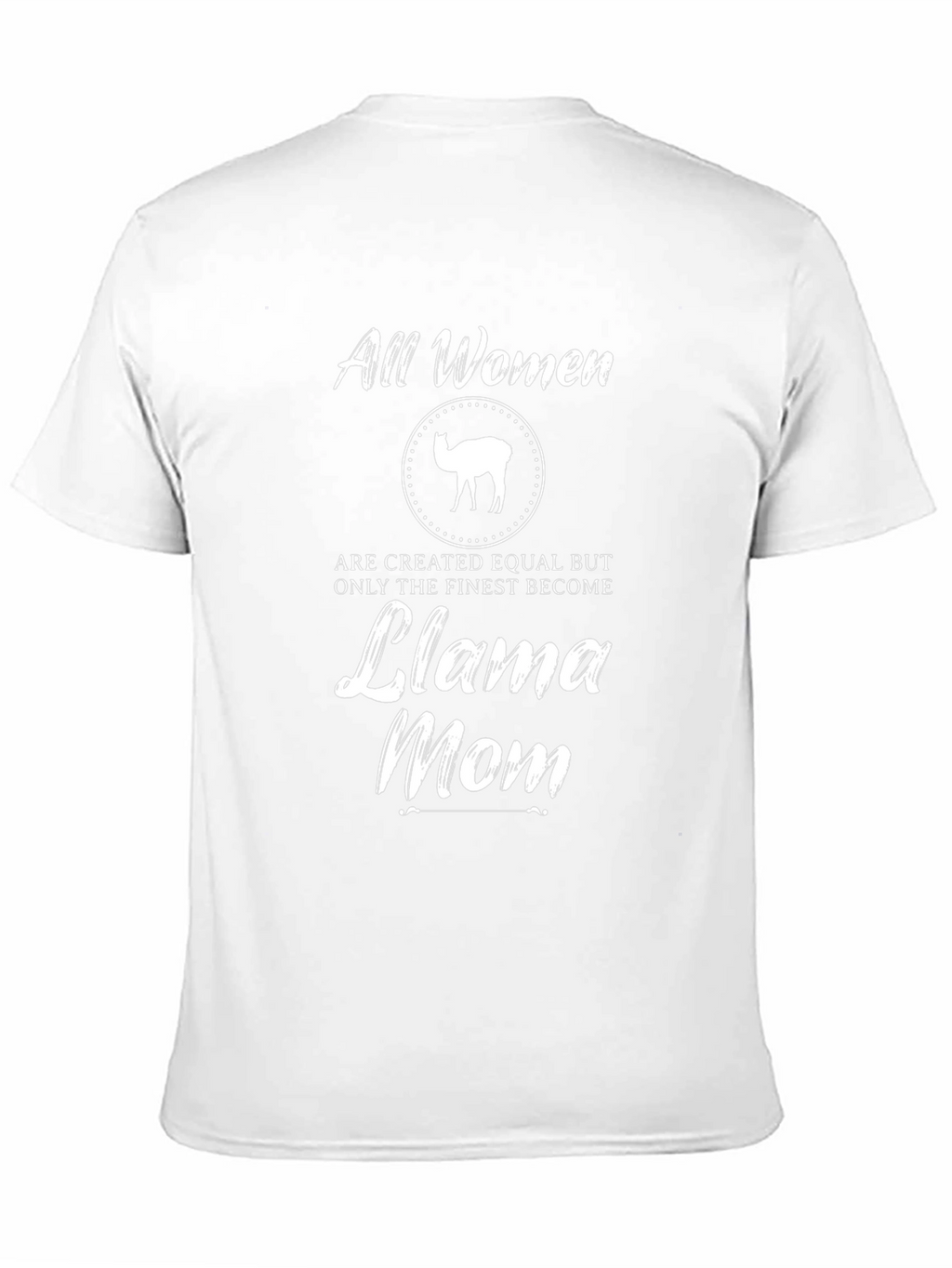 All Women Llama Mom T-Shirt