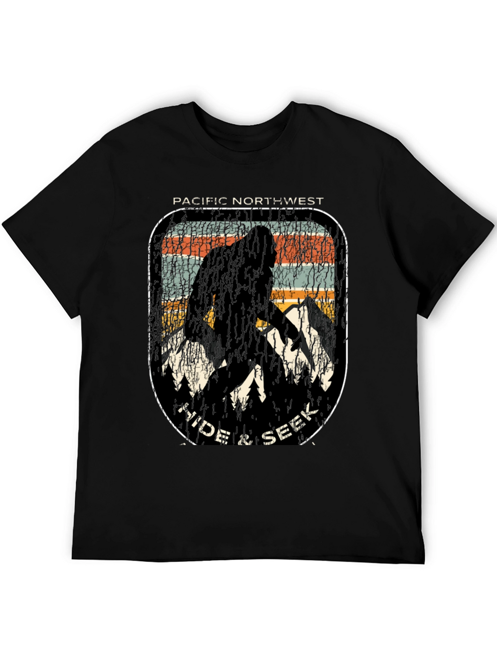 Pacific Northwest Hide & Seek Bigfoot T-Shirt