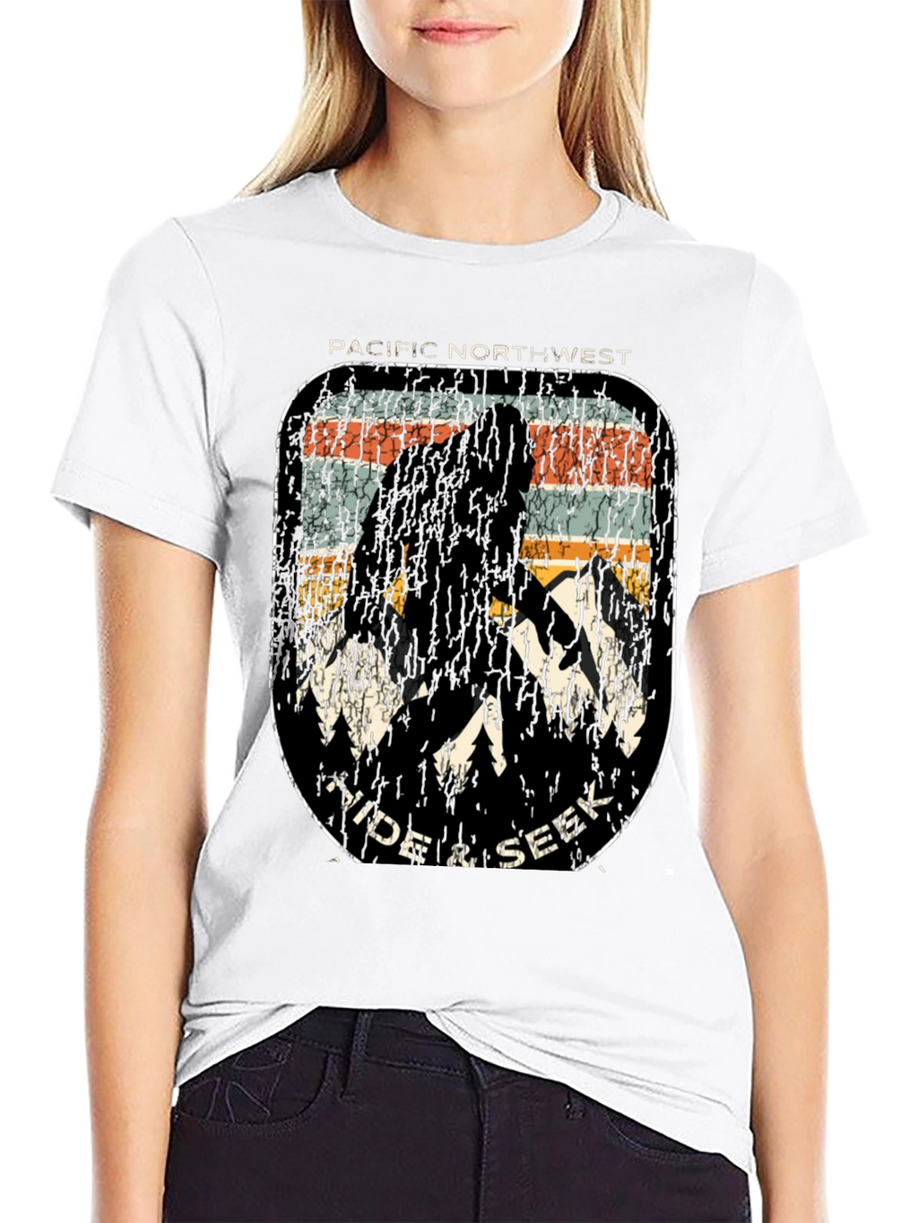 Pacific Northwest Hide & Seek Bigfoot T-Shirt
