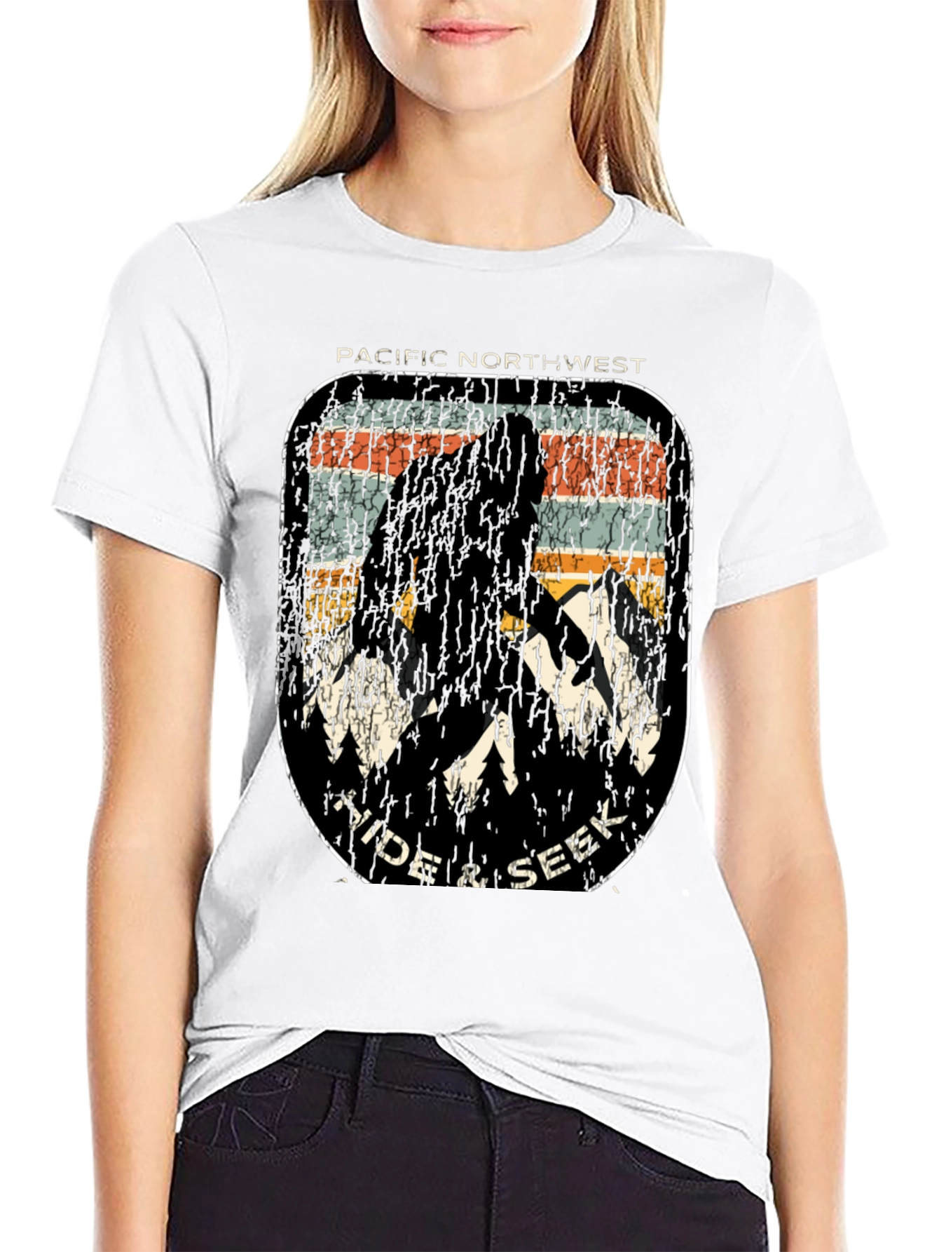 Pacific Northwest Hide & Seek Bigfoot T-Shirt