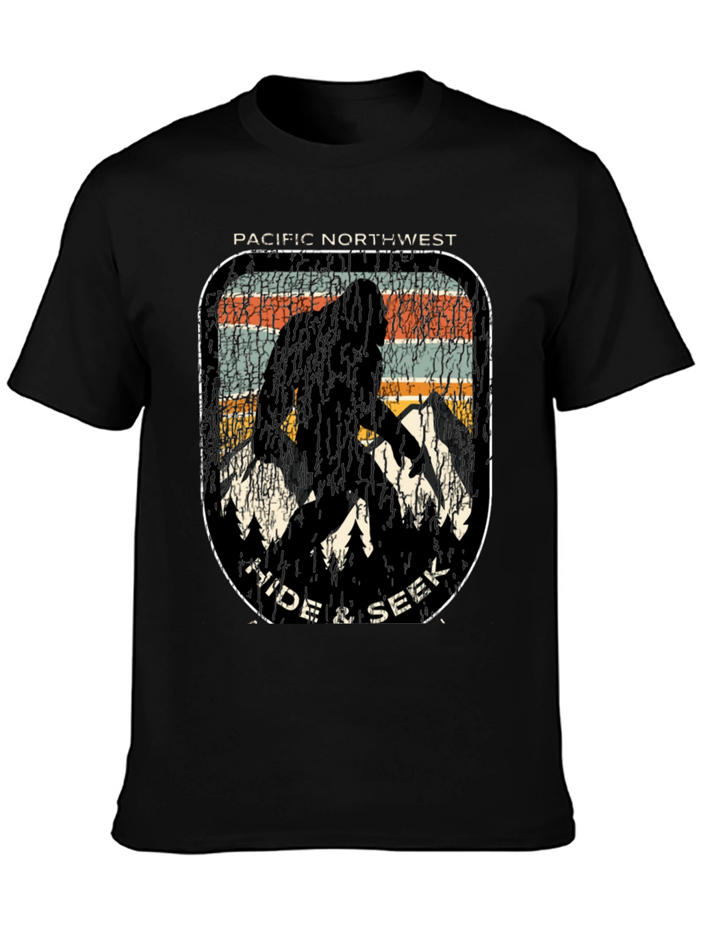 Pacific Northwest Hide & Seek Bigfoot T-Shirt