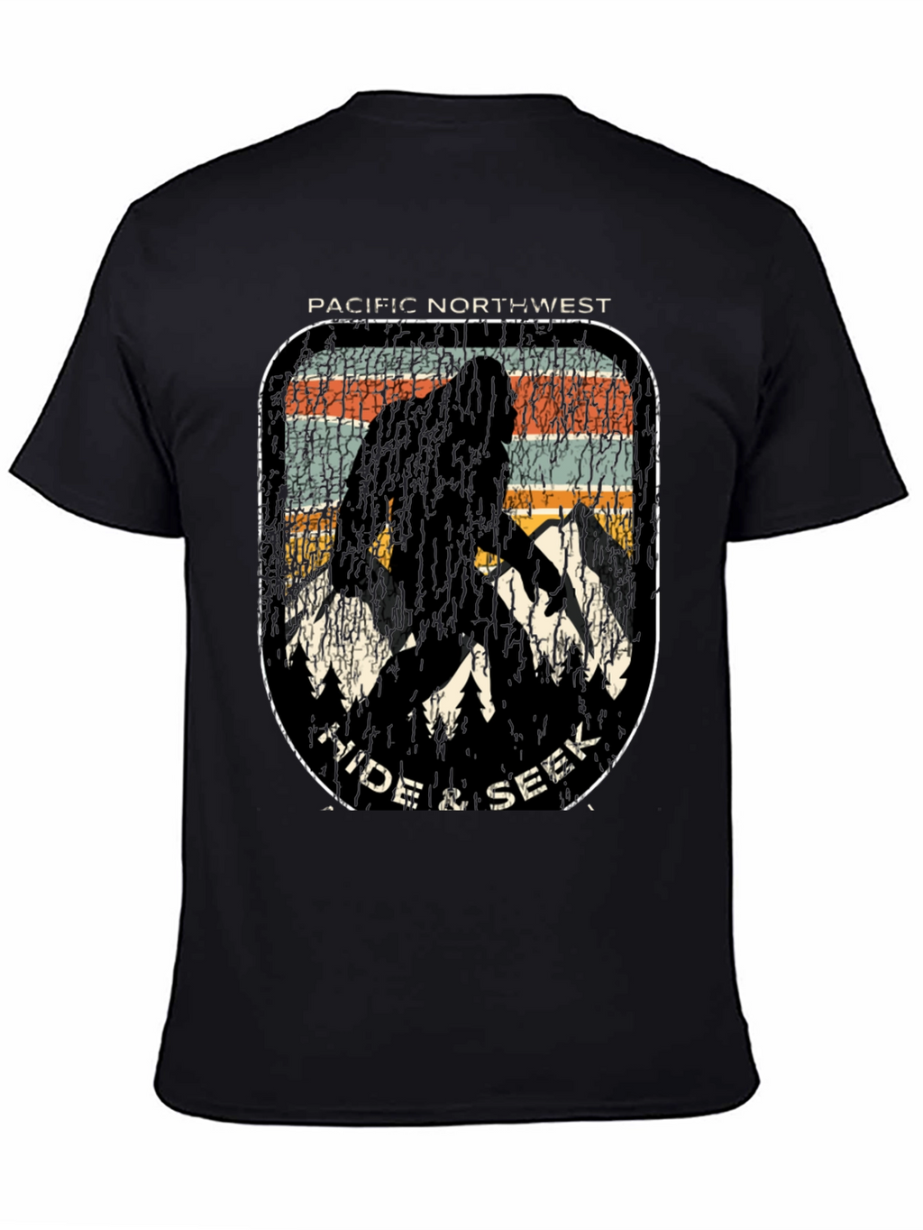 Pacific Northwest Hide & Seek Bigfoot T-Shirt