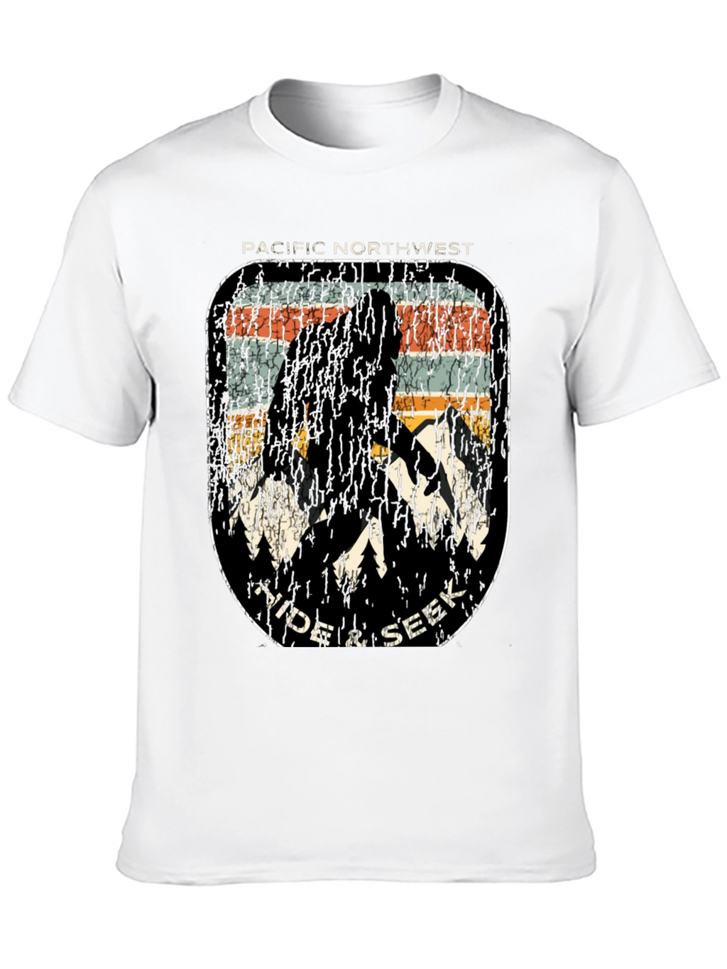 Pacific Northwest Hide & Seek Bigfoot T-Shirt