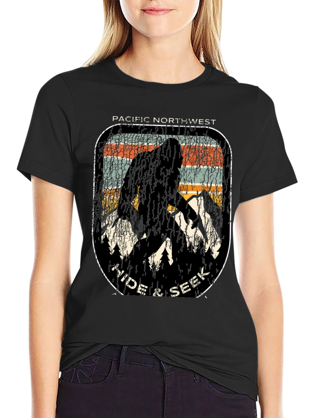 Pacific Northwest Hide & Seek Bigfoot T-Shirt