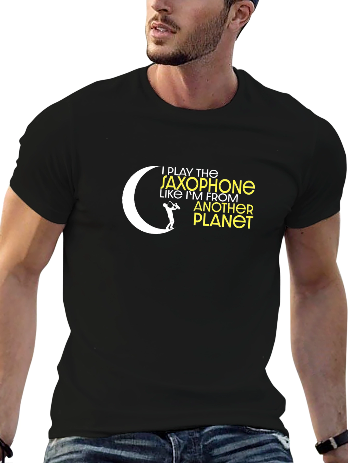 I Play Saxophone Like Im From Another Planet T-Shirt