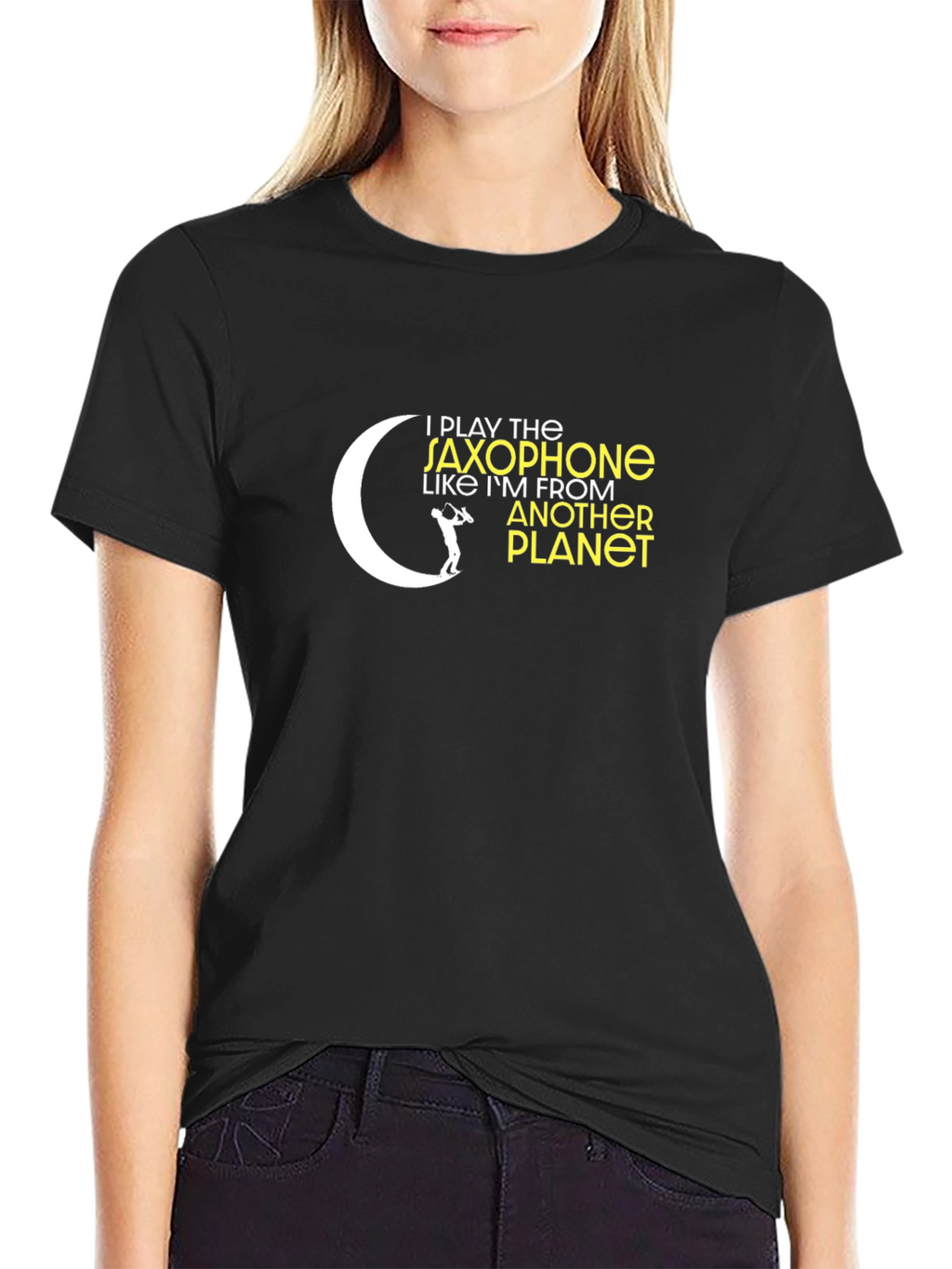 I Play Saxophone Like Im From Another Planet T-Shirt