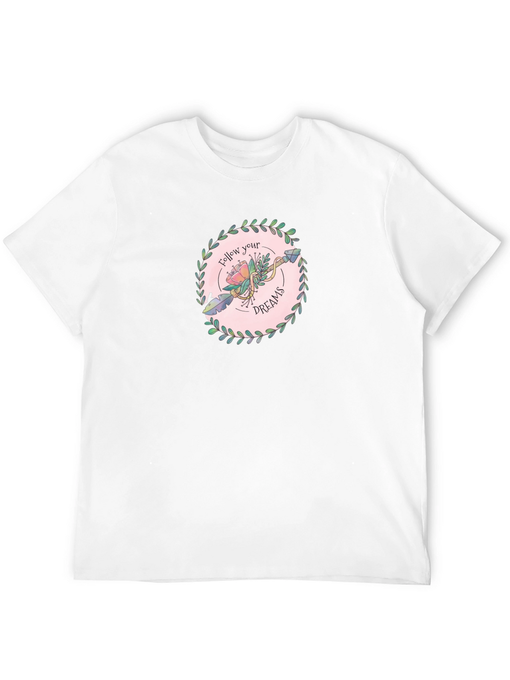 Follow Your Dreams Graphic Tee - Unisex Black T-Shirt