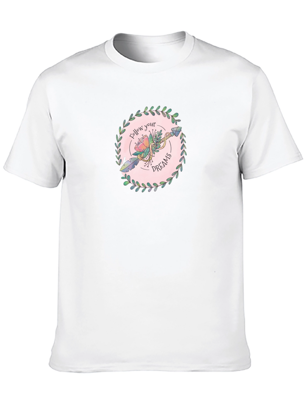 Follow Your Dreams Graphic Tee - Unisex Black T-Shirt