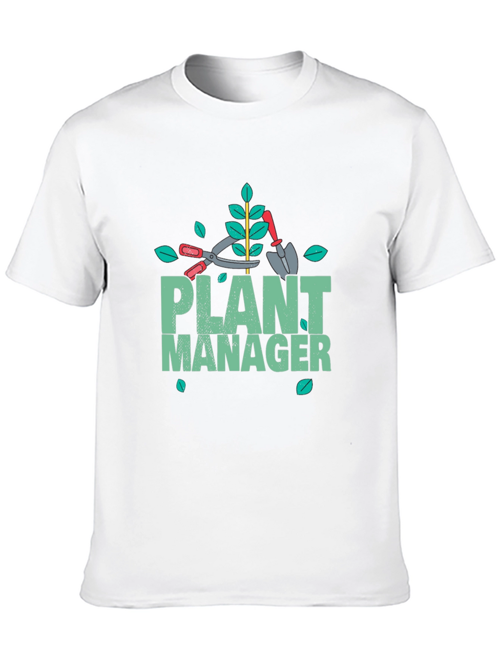 Plant Manager Gardening T-Shirt - Black