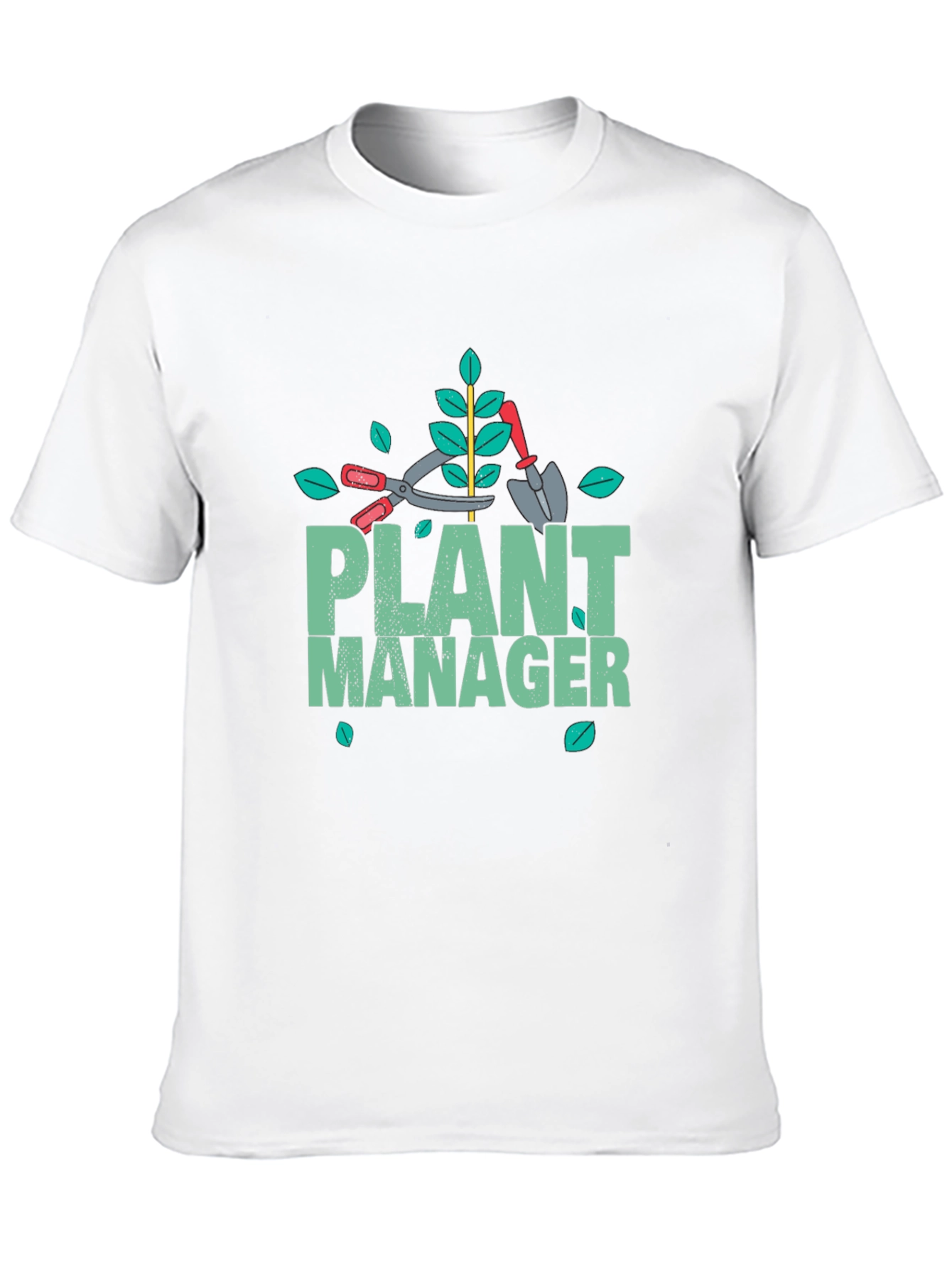 Plant Manager Gardening T-Shirt - Black