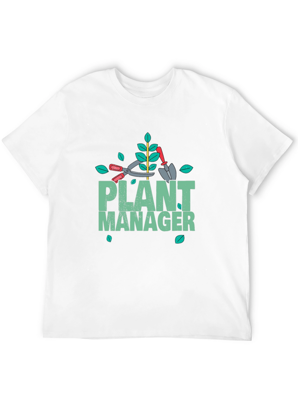 Plant Manager Gardening T-Shirt - Black
