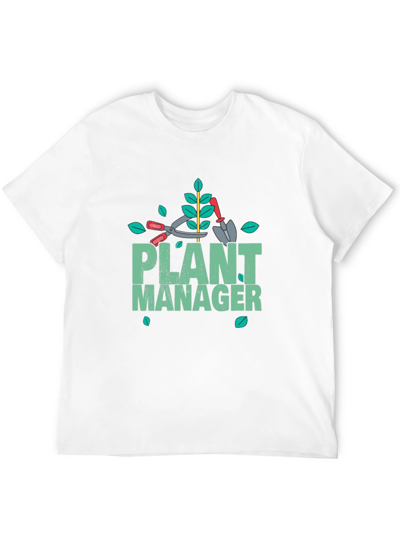 Plant Manager Gardening T-Shirt - Black