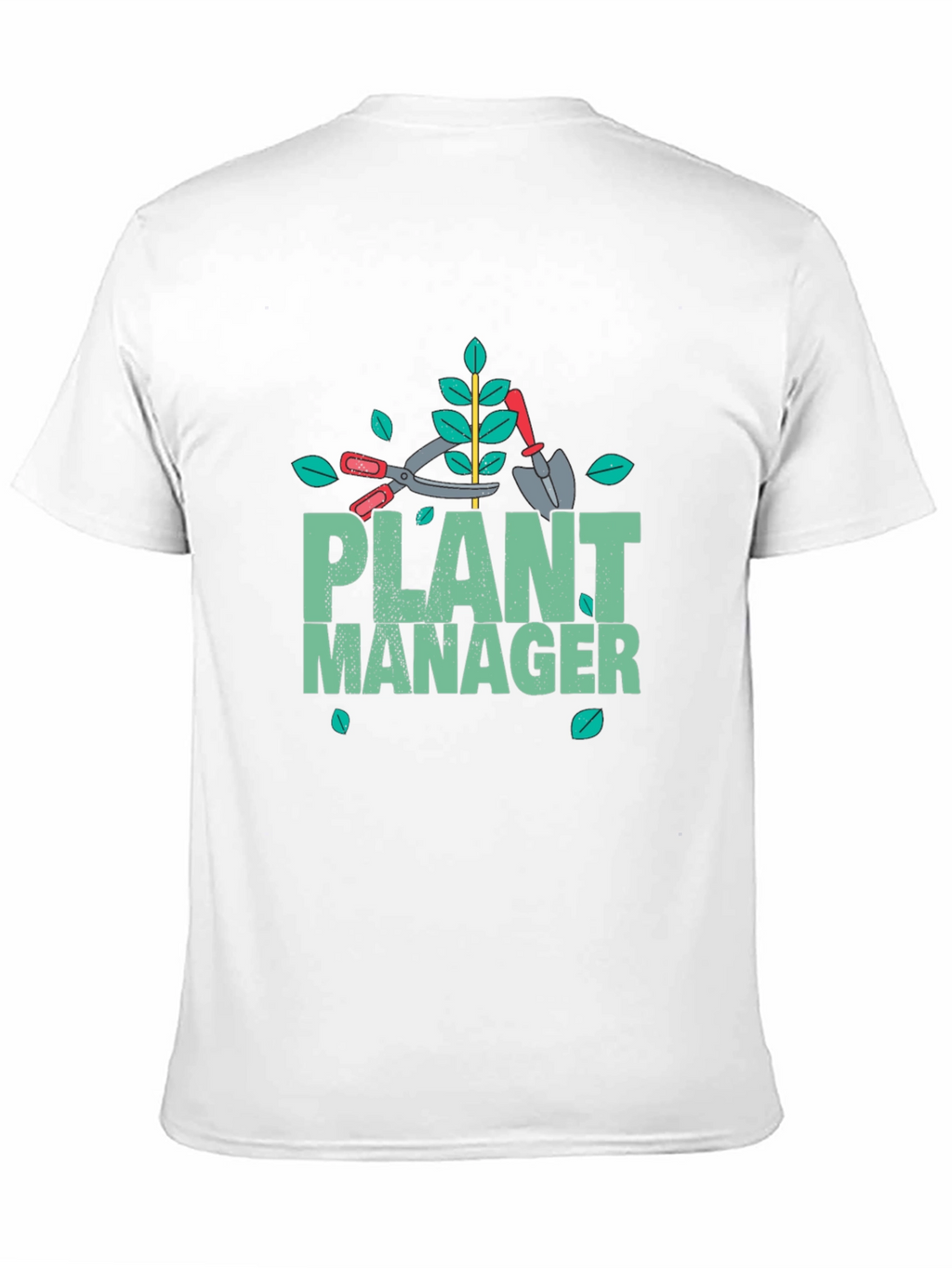 Plant Manager Gardening T-Shirt - Black