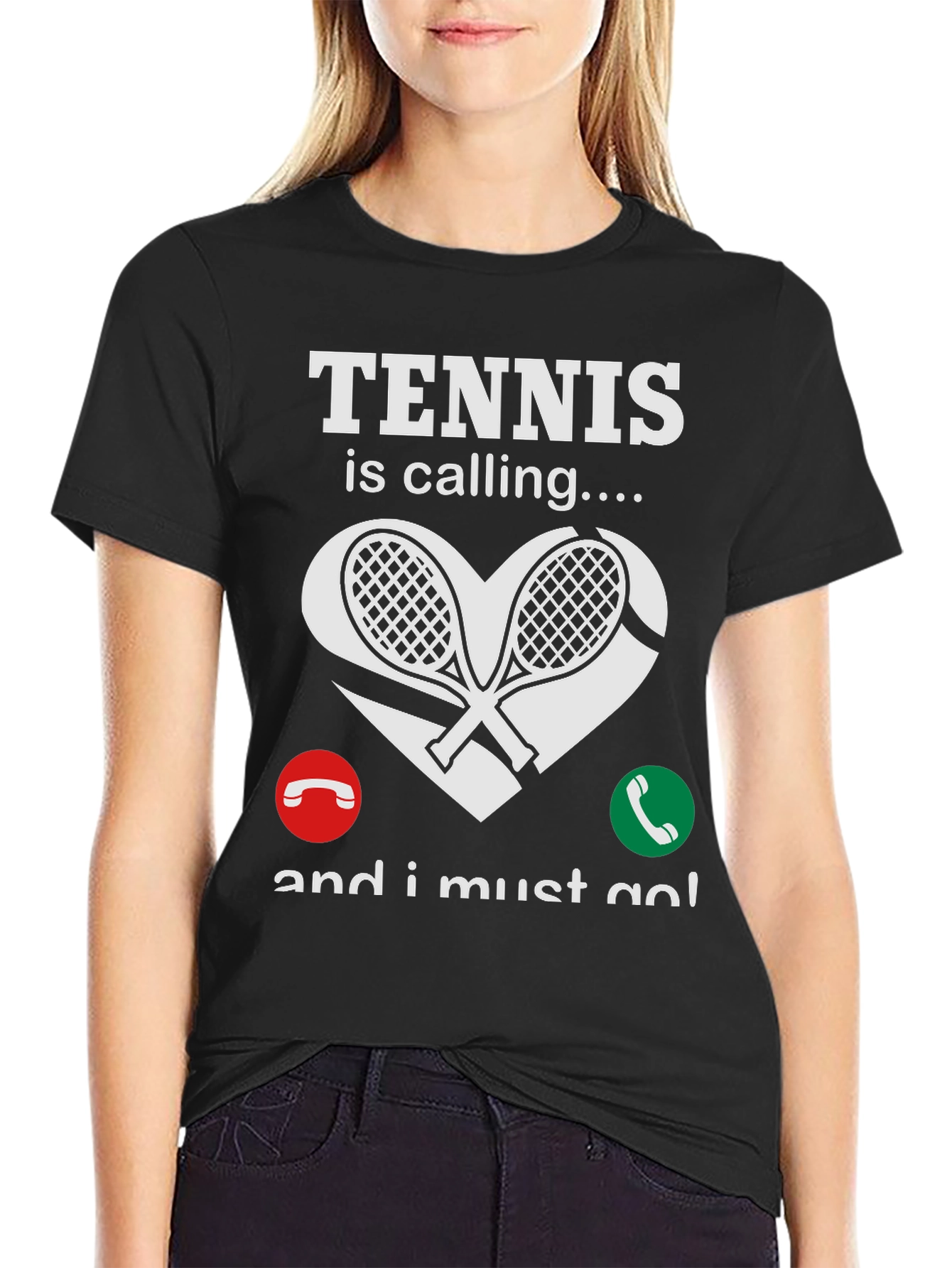 Tennis Calling T-Shirt -  Funny Gift for Tennis Players