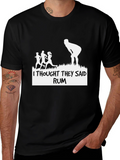 Funny I Thought They Said Rum Black T-Shirt