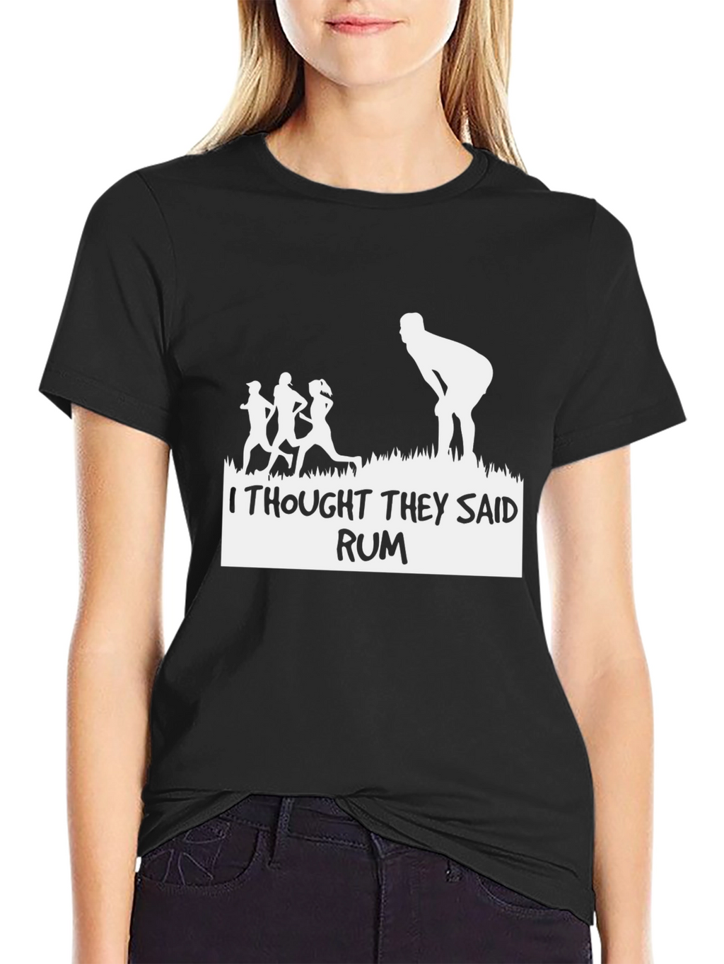 Funny I Thought They Said Rum Black T-Shirt