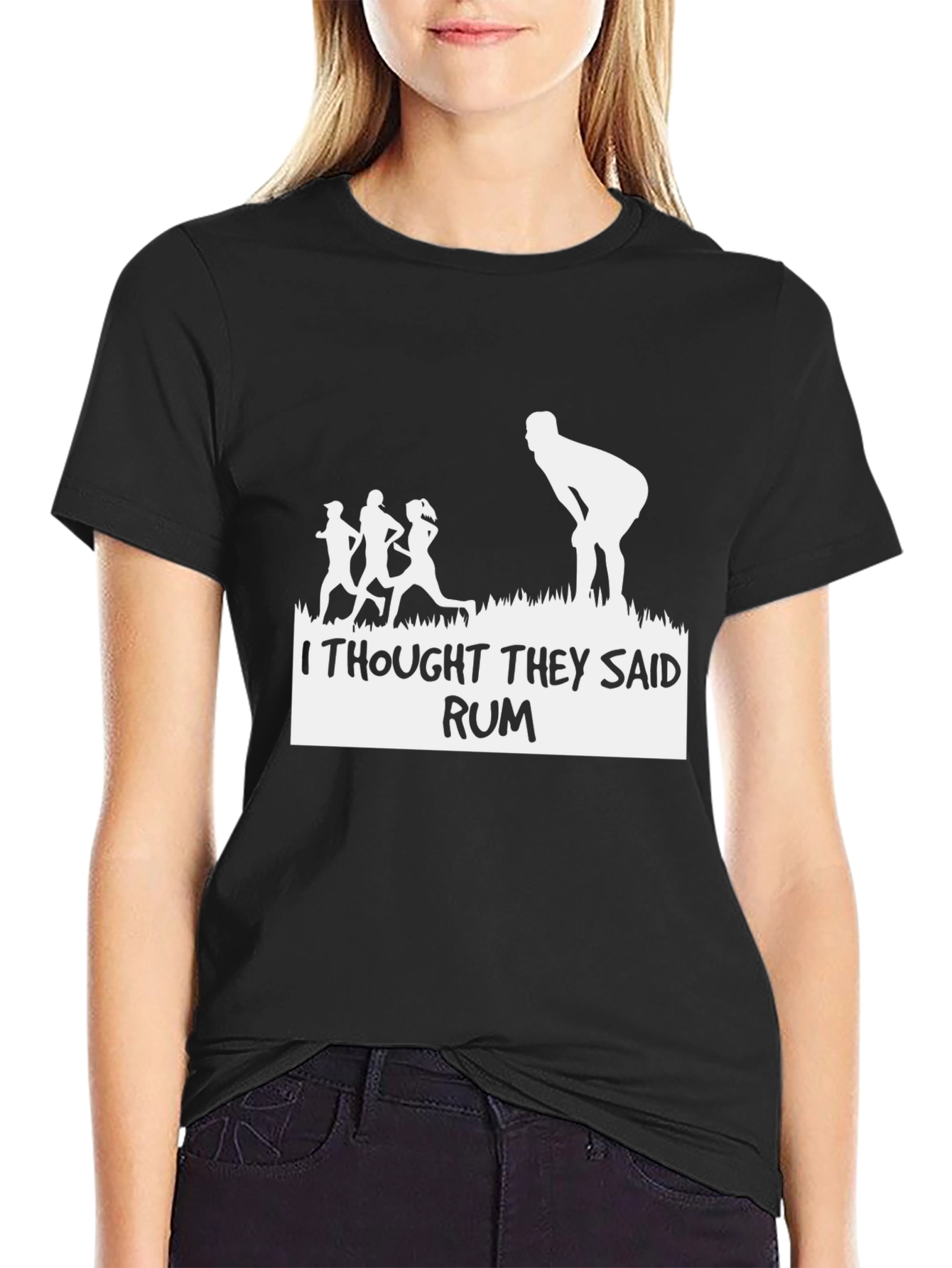 Funny I Thought They Said Rum Black T-Shirt