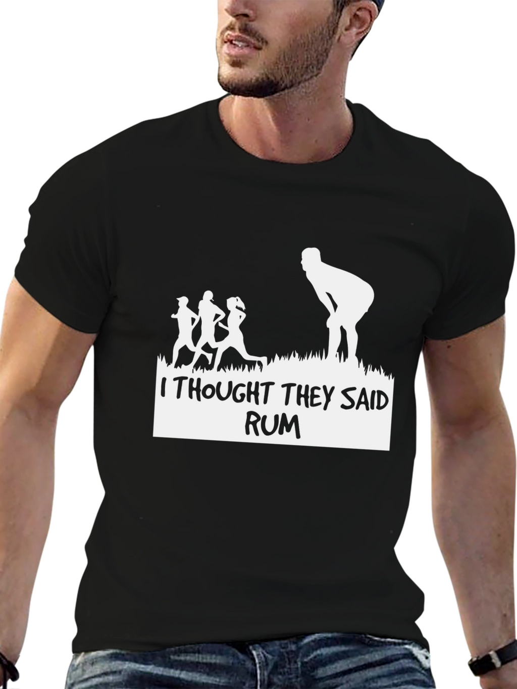 Funny I Thought They Said Rum Black T-Shirt