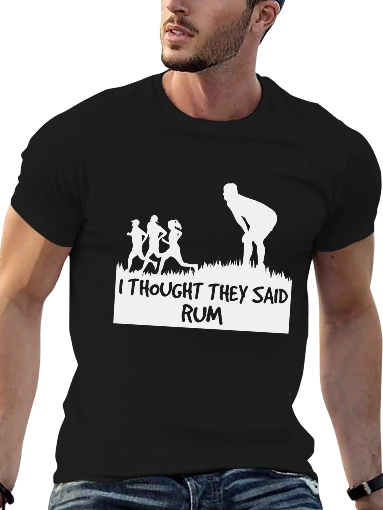 Funny I Thought They Said Rum Black T-Shirt