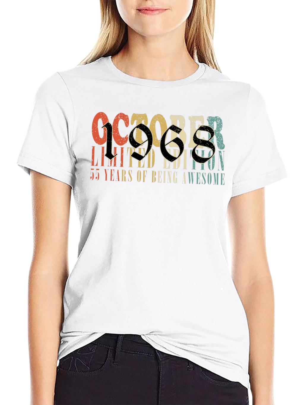 October 1968 Limited Edition Birthday T-Shirt