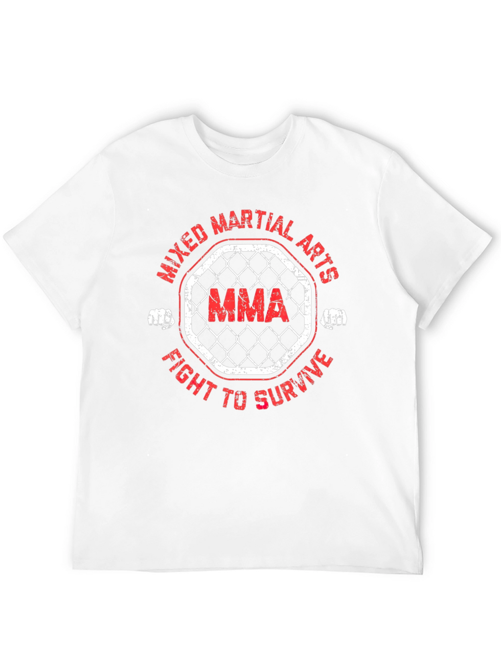MMA Fight to Survive Graphic T-Shirt