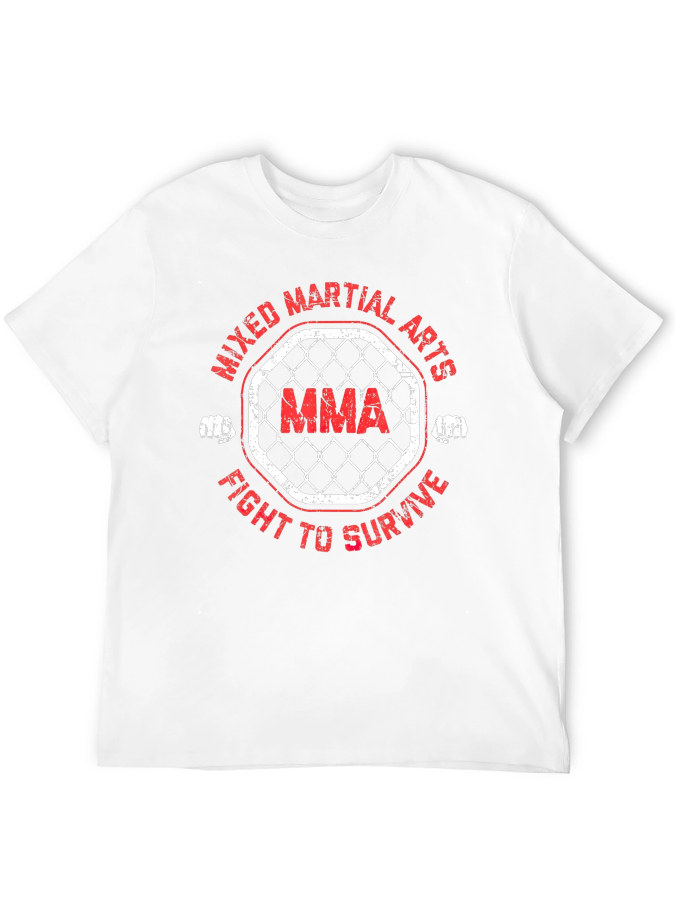 MMA Fight to Survive Graphic T-Shirt